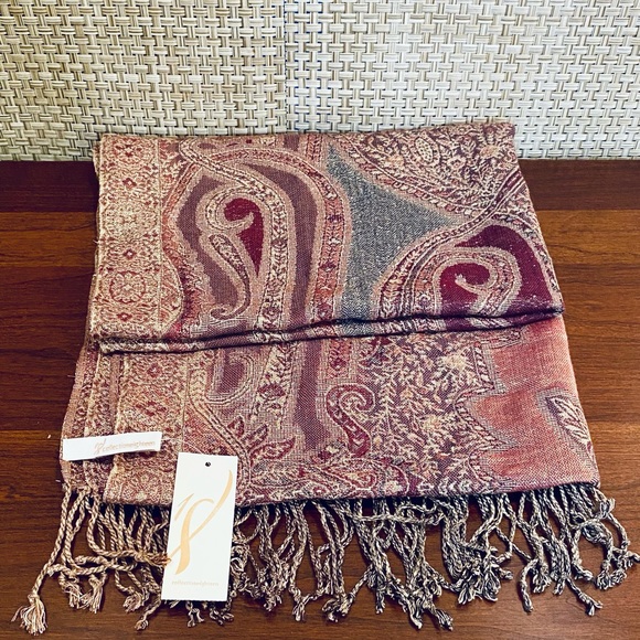 🌟HP🌟Metallic Gold & Red Elegant Scroll Design Wrap OS - Picture 4 of 8